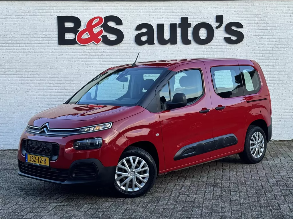 Citroen BERLINGO 1.2 PureTech Live Airco Cruise control Bluetooth DAB+ Elektrische ramen Verkeersbord detectie