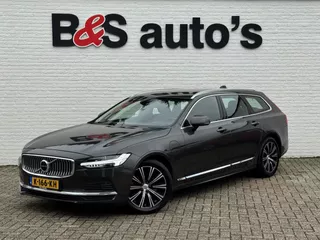 Volvo V90 2.0 T6 PHEV AWD SOH85% Automaat Adaptive cruise Climate Stuur-stoelverwarming Leer Apple / Android Dodehoekdetectie