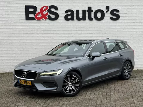Volvo V60 2.0 T5 Aut. Stoelverwarming V+A Carplay Trekhaak Leder Cruise Camera Pdc Navi Led Elek. A-klep