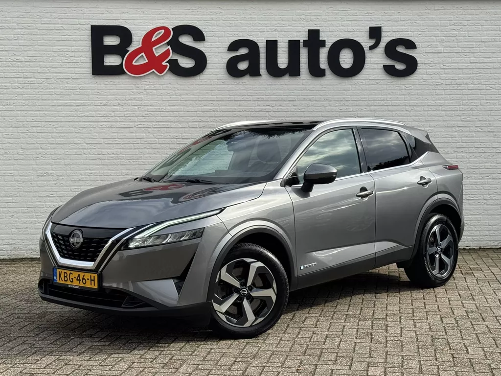 Nissan Qashqai 1.5 e-Power Business Premium Adaptive cruise 360 camera Pano Verwarmde stoelen/-voorruit/-stuur Apple / Android