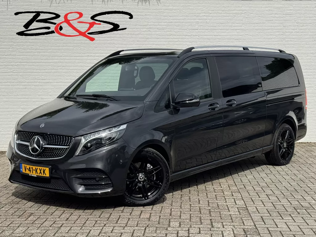 Mercedes-Benz V-KLASSE 300d L3 Avantgarde AMG 360 Camera Burmester Groot scherm Adaptieve cruise