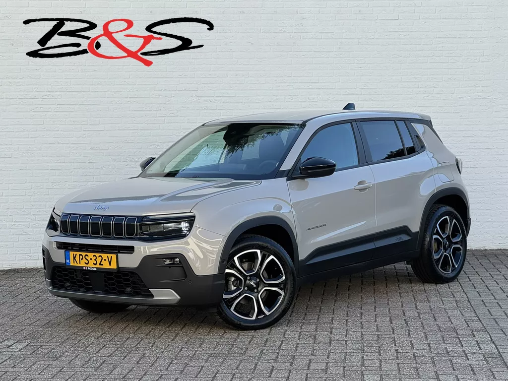 Jeep AVENGER Summit 54 kWh SOH 96% Clima Camera Carplay Adaptive Cruise PDC voor en achter Half Leder