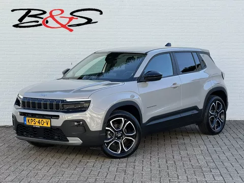 Jeep AVENGER Summit 54 kWh SOH 96% Clima Camera Cruise Carplay PDC voor en achter Half Leder