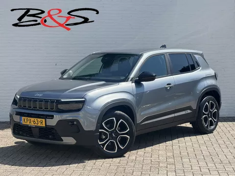Jeep AVENGER Summit 54 kWh SOH 96% Clima Camera Carplay Adaptive Cruise PDC voor en achter Half Leder