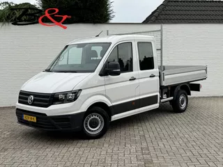 Volkswagen Crafter 35 2.0 TDI L3 Pick up 7 pers. Trekhaak Garantie All season Navigatie Cruise Carplay