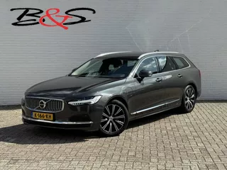 Volvo V90 2.0 T6 PHEV AWD SOH85% Automaat Adaptive cruise Climate Stuur-stoelverwarming Leer Apple / Android Dodehoekdetectie
