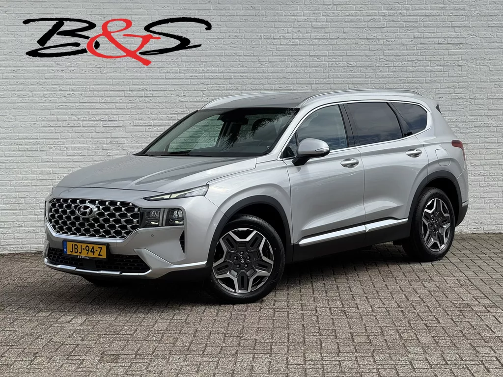 Hyundai SANTA FE 1.6 T-GDI PHEV Premium Adaptive cruise Climate Leder+Stoelventilatie/-verwarming Stuurverwarming Apple/ Android