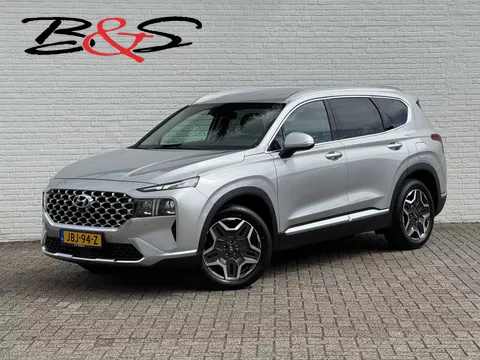 Hyundai SANTA FE 1.6 T-GDI PHEV Premium Adaptive cruise Climate Leder+Stoelventilatie/-verwarming Stuurverwarming Apple/ Android