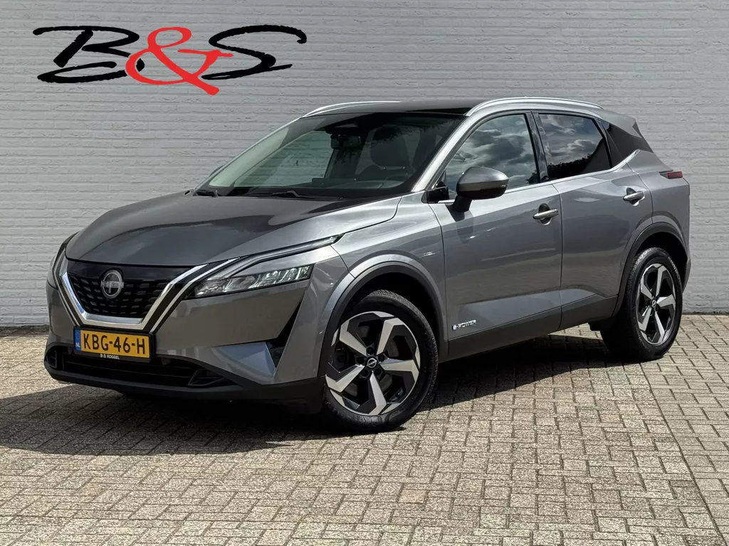 Nissan Qashqai 1.5 e-Power Business Premium Adaptive cruise 360 camera Pano Verwarmde stoelen/-voorruit/-stuur Apple / Android