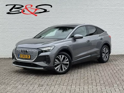 Audi Q4 Sportback e-tron 35 Advanced edition 55 kWh SOh 92% Sportstoelen 19 inch LM Keyless Led Elektrische a-klep