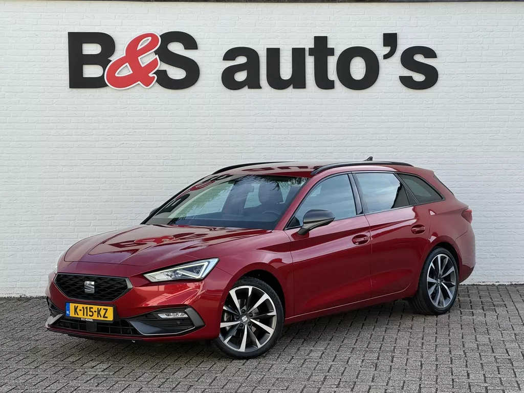 Seat Leon Sportstourer 1.5 TSI FR Launch Edition Camera Led Navigatie Carplay Verwarmde stoelen en stuur
