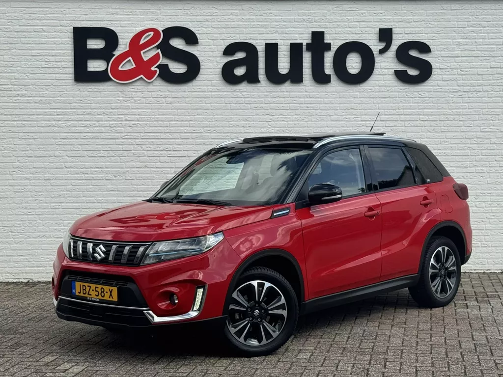 Suzuki VITARA 1.4 Boosterjet Style Smart Hybrid AllGrip Adaptive cruise Climate control Panoramadak Apple / Android Navigatie
