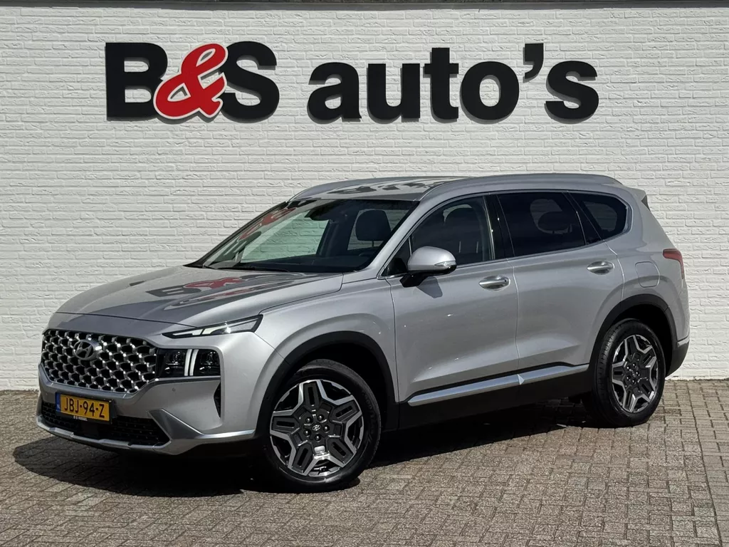 Hyundai SANTA FE 1.6 T-GDI PHEV Premium Adaptive cruise Climate control Stoelventilatie/-verwarming Stuurverwarming Apple/ Android