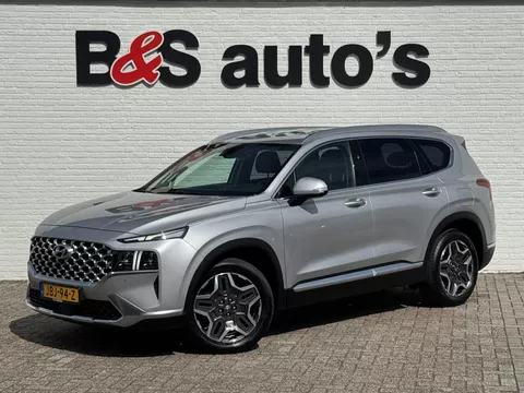 Hyundai SANTA FE 1.6 T-GDI PHEV Premium Adaptive cruise Climate Leder+Stoelventilatie/-verwarming Stuurverwarming Apple/ Android