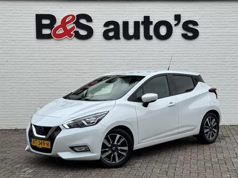 Nissan Micra 0.9 IG-T N-Connecta Cruise control Climate control Navigatie DAB Bluetooth Parkeersensor
