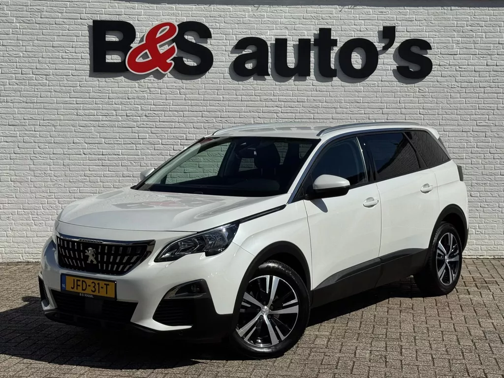 Peugeot 5008 1.2 PureTech Blue Lease Premium Avantage Automaat 7p Cruise control Climate control Navigatie Apple / Android